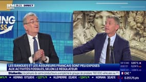 Le risque des banques et des assurances face aux risques climatiques est "modéré" selon les "stress tests climatiques" mis au point par la Banque de France (François Villeroy de Galhau)