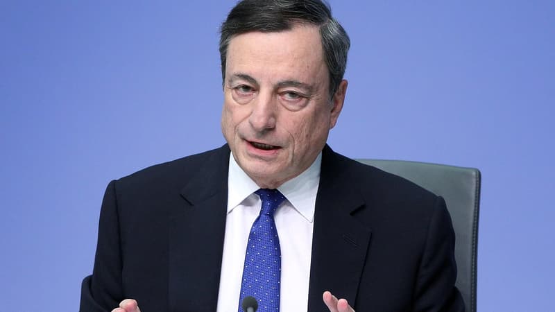 Mario Draghi, président de la Banque centrale européenne