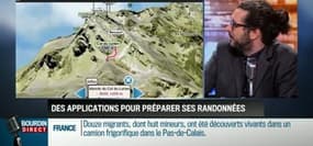 La chronique de Frédéric Simottel: Quand les applications s'invitent dans nos randonnées - 20/04