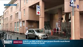 Grève des urgences au CHU de Nantes, le 17 août 2019.