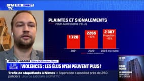 Jérémy Lagarde, maire de Miradoux (Gers), sur les violences envers les élus: "J'ai été frappé trois fois et mis à terre"