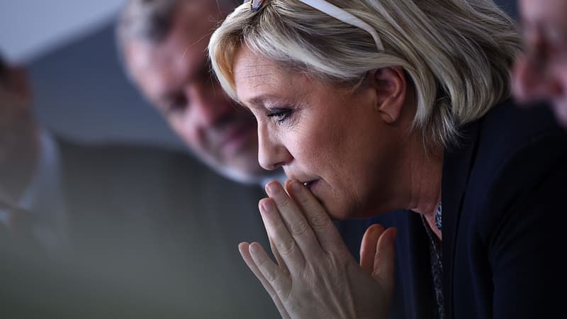 Marine Le Pen, présidente du FN