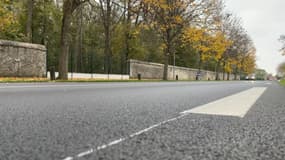 La RD 191 passe en une fois une voie dans chaque sens de circulation.