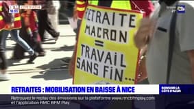 Retraites: entre 1700 et 6500 manifestants à Nice