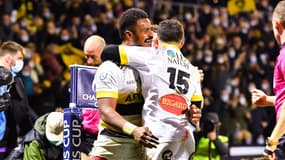 Eneriko Buliruarua, auteur du deuxième essai de La Rochelle en Champions Cup