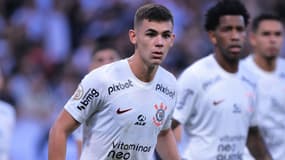 Gabriel Moscardo avec les Corinthians en septembre 2023