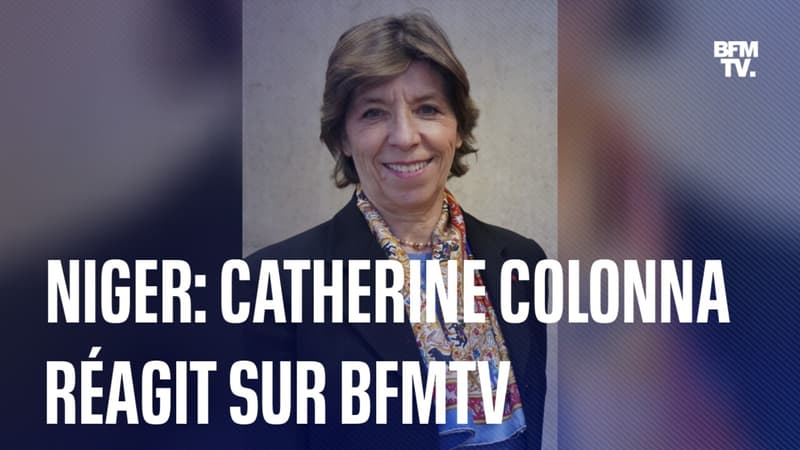 Crise au Niger: la ministre des Affaires étrangères, Catherine Colonna, réagit sur BFMTV