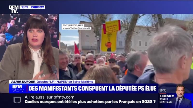 Alma Dufour (LFI) sur la victoire de la candidate PS dissidente dans l'Ariège: 