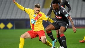 Huitième de finale de Coupe de France entre Lens et Monaco, le 30 janvier 2022