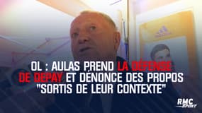OL : Aulas prend la défense de Depay et dénonce des propos "sortis de leur contexte"