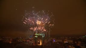 Le spectacle des Champs-Elysées pour le Nouvel An 2019.