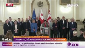 Législatives Géorgie: l'opposition appelle à manifester 