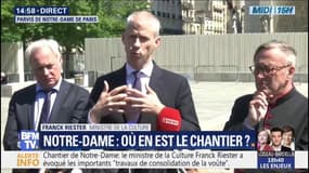 Le ministre de la Culture juge l'arrêt de la collecte de dons pour Notre-Dame "beaucoup trop prématurée"