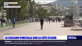 La chaleur s'installe sur la Côte d'Azur