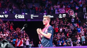 Alexis Lebrun à l'Arena Sud de France de Montpellier, le 25 octobre 2024