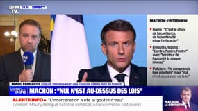 Marc Ferracci, député "Renaissance": "Notre soutien aux forces de l'ordre est sans faille et indéfectible"