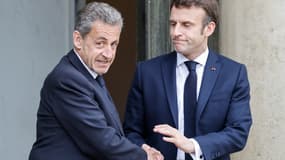 Nicolas Sarkozy et Emmanuel Macron