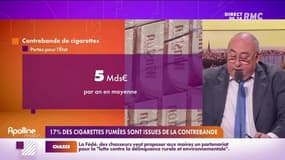 L’info éco/conso du jour d’Emmanuel Lechypre : 17% des cigarettes fumées sont issues de la contrebande - 15/11