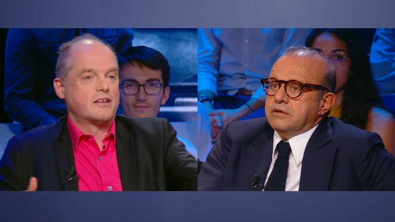 Fabrice Lhomme et Hervé Temime. 