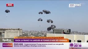 Gaza: la France va larguer 40 tonnes d'aide humanitaire dès vendredi