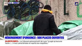 Hébergement d'urgence : 500 places ouvertes