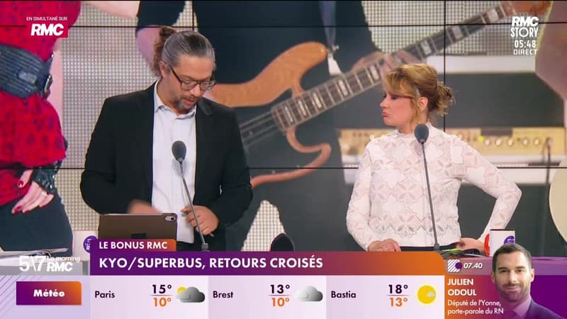 Le bonus RMC : Kyo/Superbus, retours croisés - 23/02