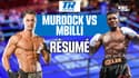 Résumé boxe : Mbilli détruit Murdock pendant 6 rounds pour s'imposer