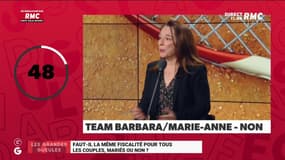 Faut-il la même fiscalité pour tous les couples, mariés ou non ? Marie-Anne Soubré est totalement contre