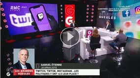 "Sur Twitch, je n'inviterai pas le Rassemblement national": sur RMC, Samuel Etienne raconte les coulisses de ses interviews
