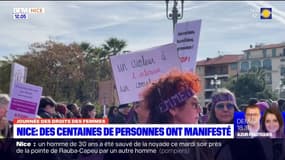 Nice: des centaines de personnes mobilisées pour la journée internationale des droits des femmes 