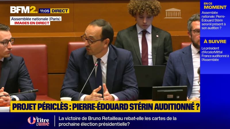 Projet Périclès: Pierre-Édouard Stérin à nouveau absent pour son audition à l'Assemblée nationale