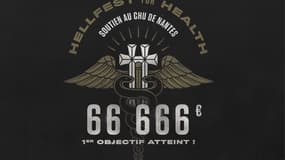 Le logo de la cagnotte du Hellfest pour le CHU de Nantes.