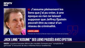  “Si j’en avais été informé, j’aurais stoppé tout net mes relations avec lui”: cité dans des documents révélés sur l'affaire Epstein, Jack Lang se défend 
