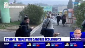 Covid : triple test dans les écoles du 13