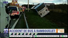 Plusieurs adolescents blessés dans un accident de bus à Rambouillet