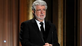 Le réalisateur américain George Lucas. 