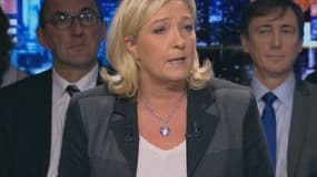 Marine Le Pen, dimanche soir, sur BFM Politique.