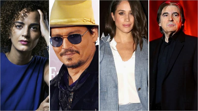 Leïla Slimani, Johnny Depp, Meghan Markle et Serge Lama