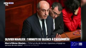 Disparition d'Olivier Marleix: une minute de silence respectée par les députés à l'Assemblée nationale