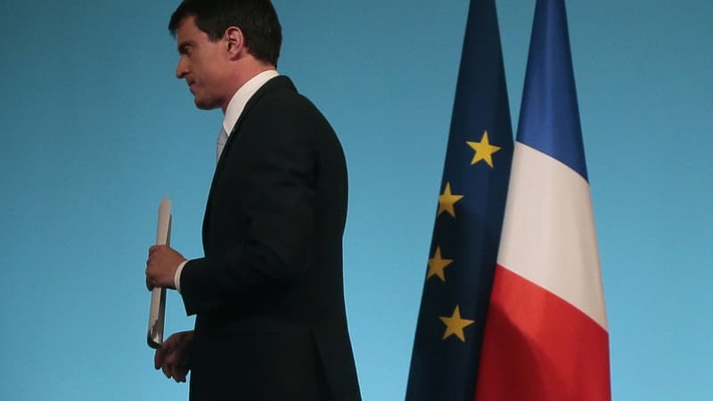 Manuel Valls a reconnu la défaite de la gauche aux élections départementales, entend maintenir le cap des réformes engagées.