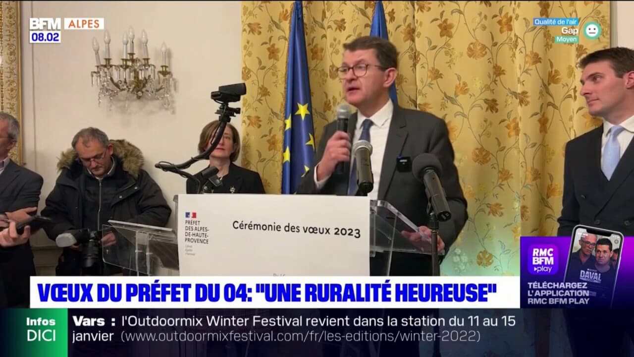 AlpesdeHauteProvence les vœux du préfet du département