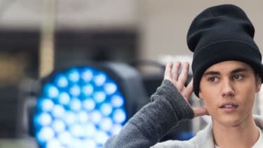 Justin Bieber dans l'émission "Today" sur NBC le 18 novembre 2015