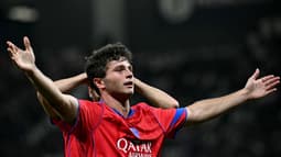 Joao Neves lors de TFC-PSG, le 30 août 2025.