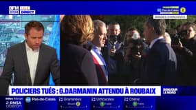 Policiers morts à Villeneuve-d'Ascq: Gérald Darmanin attendu à Roubaix ce lundi
