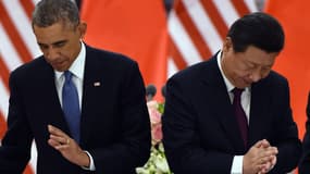Barack Obama et Xi Jinping -Barack Obama et Xi Jinping