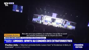 L'image du jour : BFMTV au congrès des extraterrestres à Limoges - 18/03
