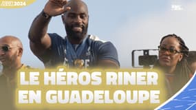 JO 2024 / Judo : Riner accueilli en héros en Guadeloupe, "je me dois de leur faire cet honneur"