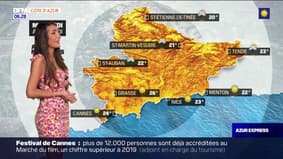 Météo Côte d'Azur: du soleil mais quelques averses orageuses dans l'après-midi