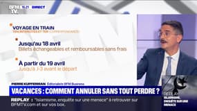 Vacances: comment annuler sans tout perdre ? - 01/04