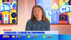 Lyon City du vendredi 7 mars 2025 - Cordeliers : le Musée de l'Imprimerie